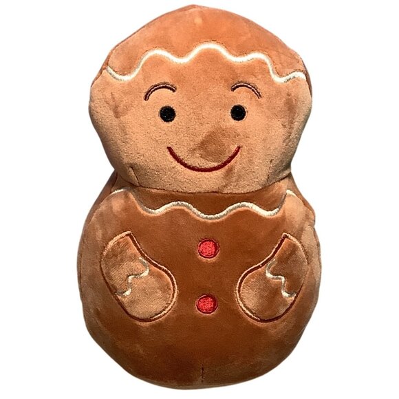 Pillowfort Gingerbread Man Plush 8" Stuffed Animal Christmas Plushie - Picture 1 of 5